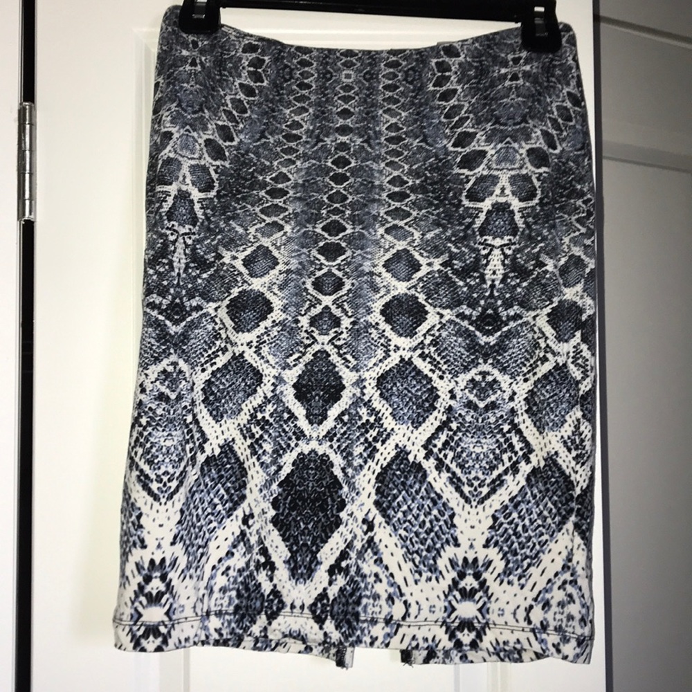 Snake skin skirt